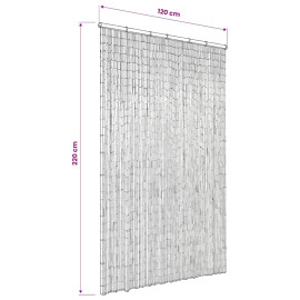 VidaXL bambusa aizkars, 120x220 cm.