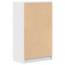 VidaXL kumode, 60x36x103 cm, balta.