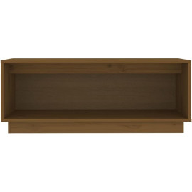 VidaXL TV skapītis, 90x35x35 cm, priede, medus brūnā krāsā.