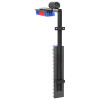 VidaXL liellopu birstes, regulējamas, sarkanas un zilas, 84 x 10 x 91 cm, PVC.