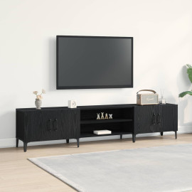 VidaXL TV skapītis, 180 x 31,5 x 40 cm, melns.