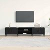 VidaXL TV skapītis, 180 x 31,5 x 40 cm, melns.