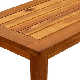 VidaXL konsoles galds, 80x35x75 cm, masīvs akācijas koks.