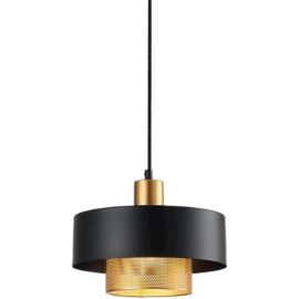 “Irshi” industriālā stila viengabala piekaramā lampa (E27).