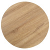 VidaXL galds, 60 cm, MDF, gaiši brūns.