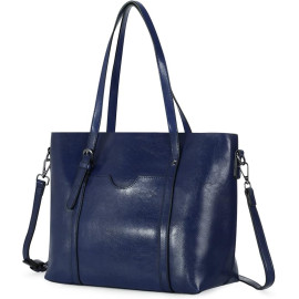  Klasiska un eleganta HAWEE plecu soma zila