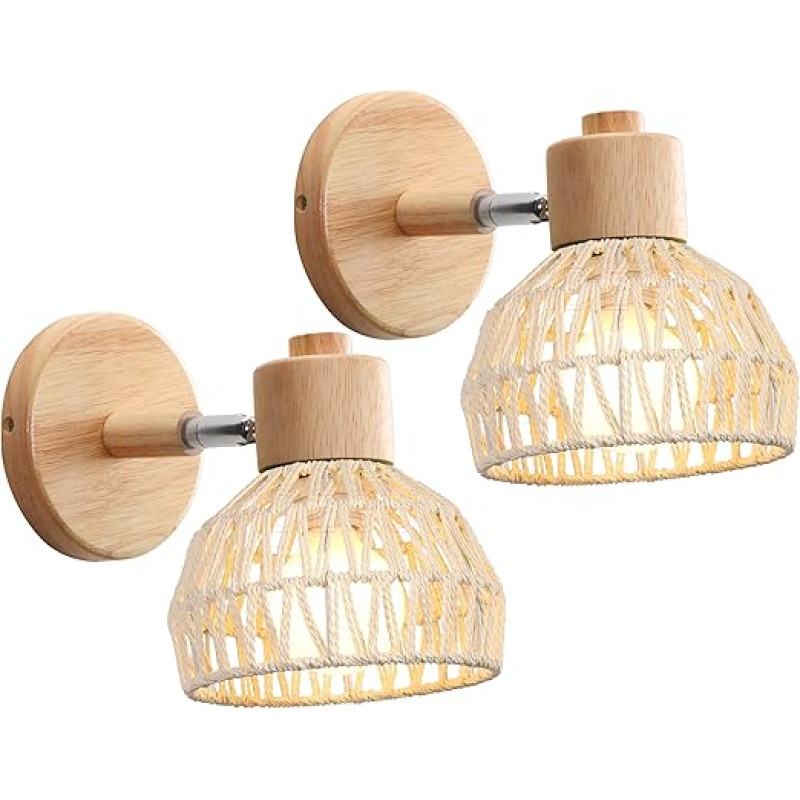 IDEGU 1 gab. iekštelpu sienas lampa 15 cm, 