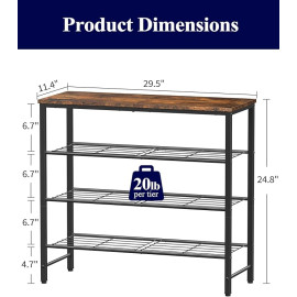 Kitsure apavu plaukts 29x74.5x63 cm