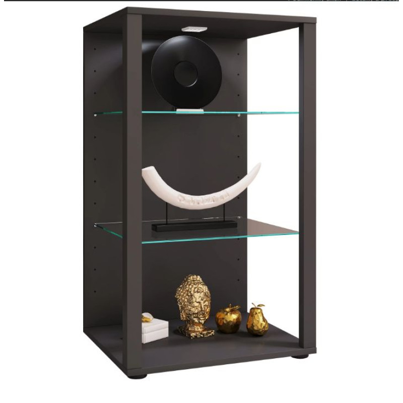 Vitrīna GLASOL XXL, antracīts.