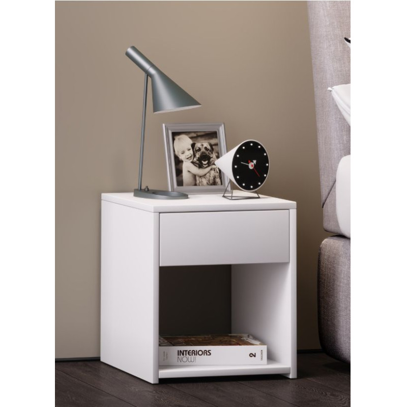 VCM naktsskapītis “Sledo Mini” ar atvilktni.