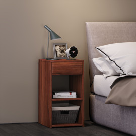 VCM “Sledo Maxi” sānu galds/naktsskapītis, valrieksts.