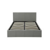 Argos Home “Lavendon” divvietīgs, no sāna atverams gultas rāmis, pelēks.