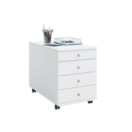 VCM biroja skapītis uz riteņiem “Lona” 75 cm dziļš.