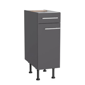 Optifit pamatskapis “Ingvar 420” 30 cm x 87 cm x 58,4 cm antracīts matēts.