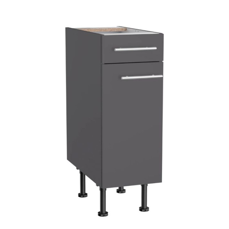 Optifit pamatskapis “Ingvar 420” 30 cm x 87 cm x 58,4 cm antracīts matēts.