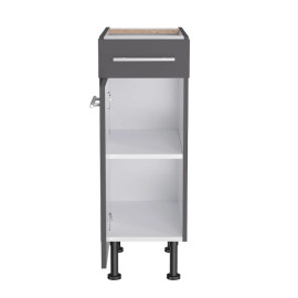 Optifit pamatskapis “Ingvar 420” 30 cm x 87 cm x 58,4 cm antracīts matēts.