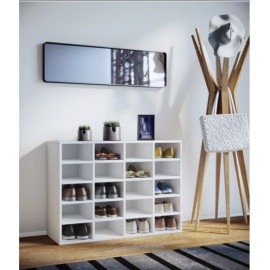 MID.YOU apavu skapis “Hinsol”, 16 nodalījumi, platums: 92 cm.