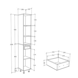 VCM augstais skapis “Nilosi”.