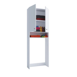 VCM veļas mašīnas skapis “Lona”, platums: 64,2 cm, balts.