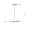 Griestu lampa “KJUL” 6 lampu.