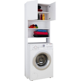 VCM veļas mašīnas skapis “Jutas”, balts.