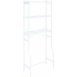 VCM metāla veļas mašīnas skapis/plaukts, balts.