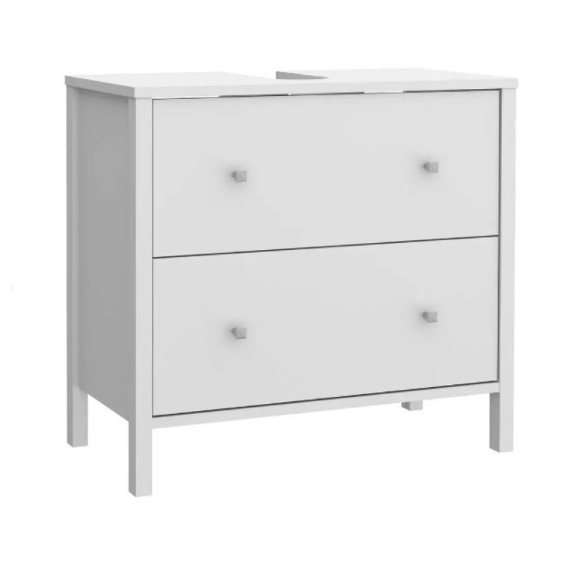 Vannas istabas skapītis - balts - 64 cm.