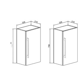 VCM “Badinos” augstais skapis.