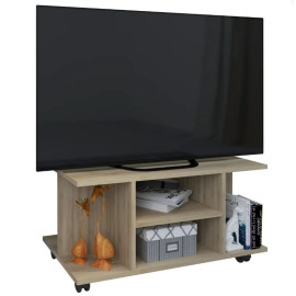 VCM NORDIC Findalo TV galds uz riteņiem (80x40).