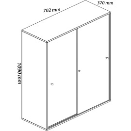 VCM “Lona” biroja skapis.