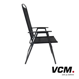 Metāla dārza krēsls VCM.