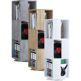 VCM Stifta XL koka plaukts, biroja plaukts, kartotēkas plaukts, grāmatu skapis, grozāms.