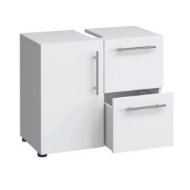 VCM vannas istabas izlietnes skapītis “Flandu" balts.