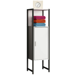 Vidēji augsts skapītis “Edina”, balts.