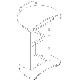 Konferenču galds VCM Komil. 