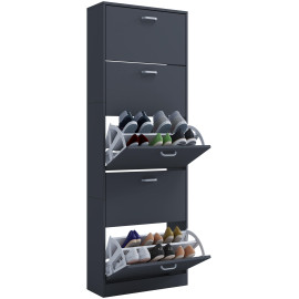 VCM apavu skapis “Sipos XL” antracīts.