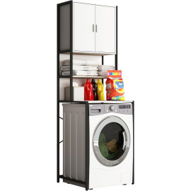 VCM veļas mašīnas metāla virsbūves skapis “Edino” balts. 