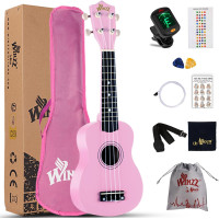 Winzz soprāna ukulele iesācējiem.