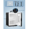 FOHERE 2-in-1 mini ledusskapis, 15 l.