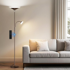 SIBRILLE LED stāvlampa ar tālvadības pulti – 182,9 cm.