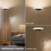SIBRILLE LED stāvlampa ar tālvadības pulti – 182,9 cm.