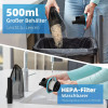 PowerClean 2400 rokas putekļsūcējs 9000 Pa ar uzlādes staciju un LED apgaismojumu.