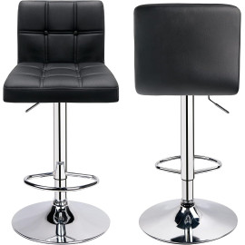 Leader Accessories bāra krēsls ar atzveltni.