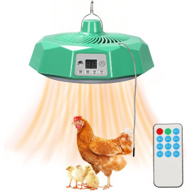 Clyfanesy cāļu sildīšanas plate 500 W ar regulējamu augstumu.