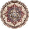 Decor Retro Bohemian apaļš, mīksts paklājs, 120x120 cm.