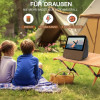 HassoKon portatīvais DVB-T2 digitālais mini televizors 1080P HD.