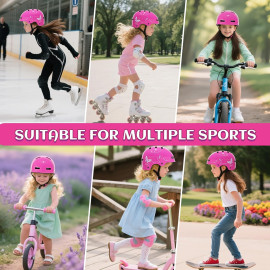 Regulējama bērnu velosipēda ķivere.