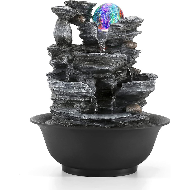 Dyna-dzīvojamās istabas strūklaka.