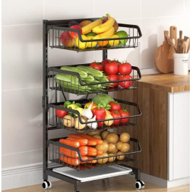 COVAODQ dārzeņu plaukts virtuvei.