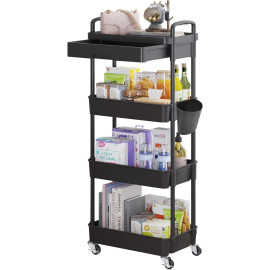 Daudzfunkcionāli pielietojami uzglabāšanas ratiņi.